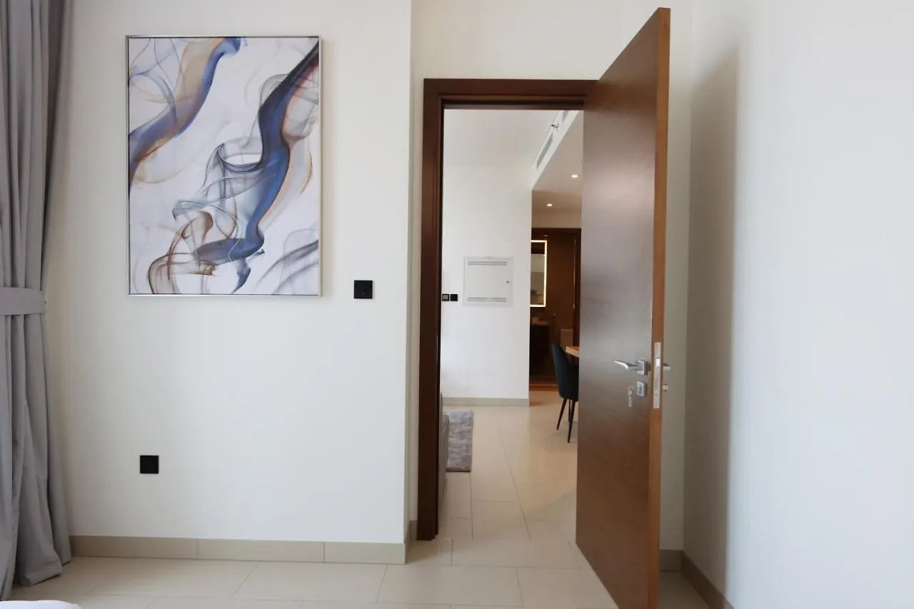 Livbnb Suites - Cozy 1Br + 1 In Sobha Hartland 迪拜 阿拉伯联合酋长国