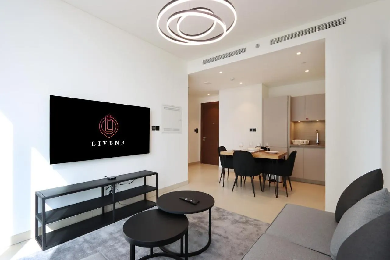 Livbnb Suites - Cozy 1Br + 1 In Sobha Hartland Dubai 0*,  Emirati Arabi Uniti
