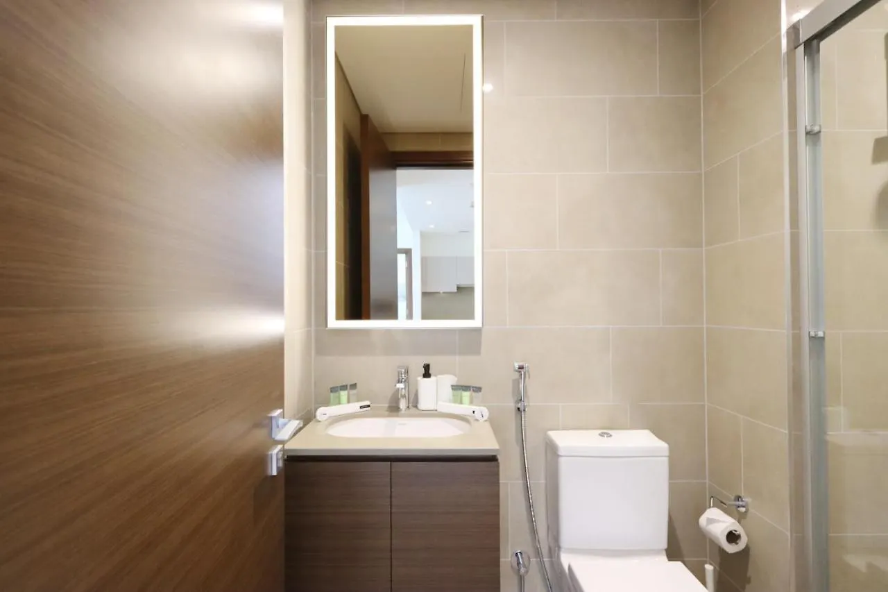 Livbnb Suites - Cozy 1Br + 1 In Sobha Hartland Dubai 0*,